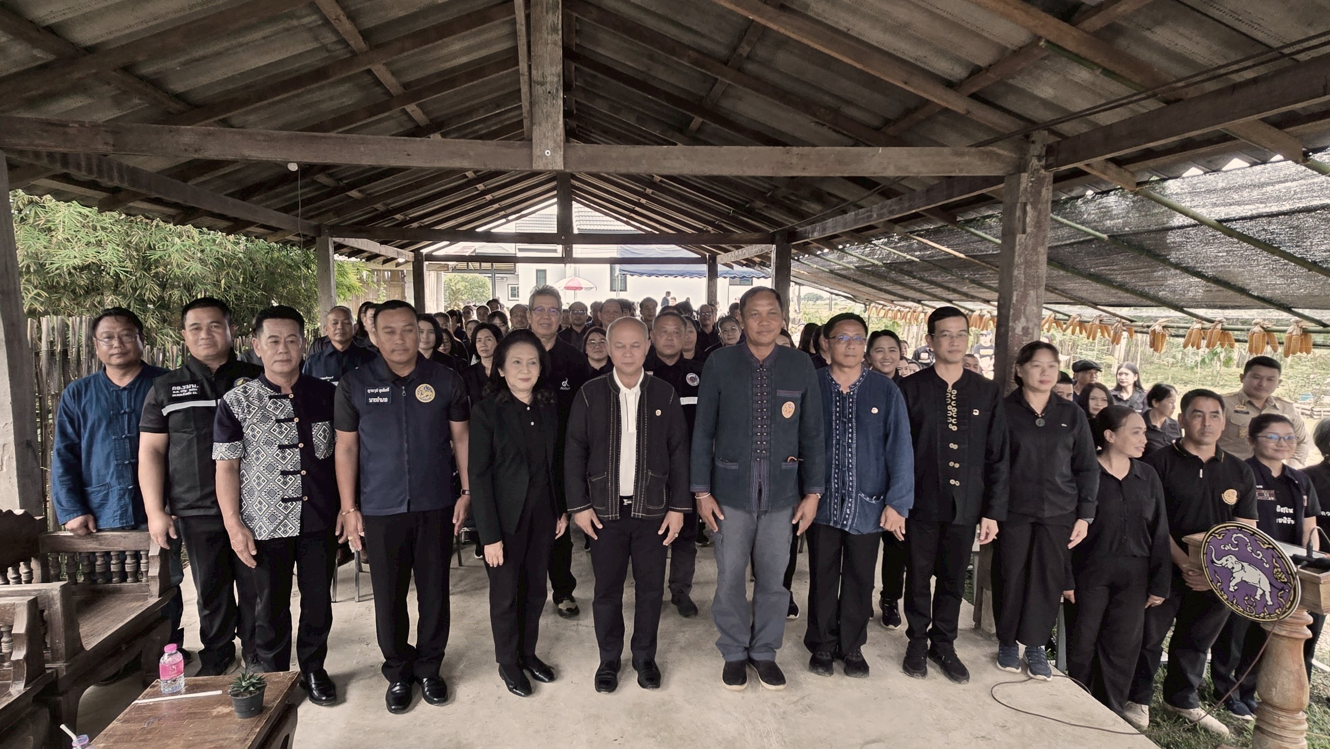 พช.พญาเม็งราย ร่วมกิจกรรมเอามื้อสามัคคี โคก หนอง นา อารยเกษตร ระดับจังหวัดเชียงราย