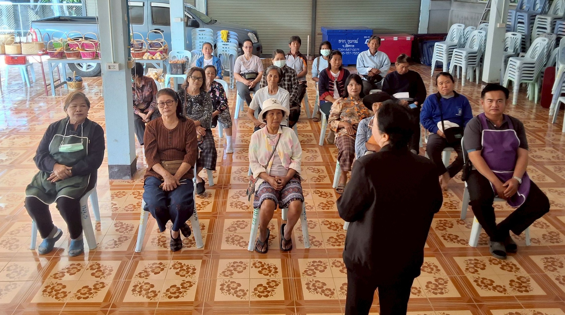 พช.พญาเม็งราย ดำเนินโครงการส่งเสริมประชาชนเป้าหมายเข้าถึงแหล่งทุน (โครงการแก้ไขปัญหาความยากจน (กข.คจ.)) ครั้งที่ 1