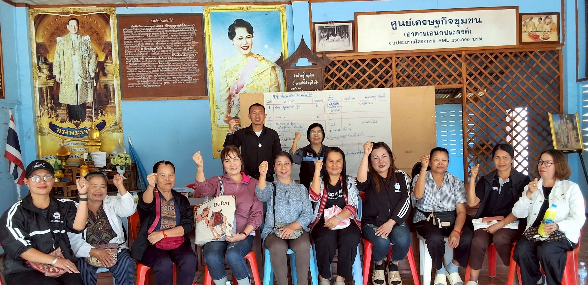 พช.พญาเม็งราย ดำเนินโครงการส่งเสริมการจัดตั้งและพัฒนากลุ่มอาชีพ