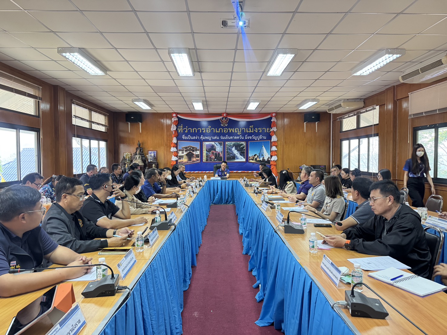 พช.พญาเม็งราย ร่วมประชุมเตรียมความพร้อมการจัดงานประเพณีไหว้สาพญามังราย ประจำปี 2569 ครั้งที่ 2/2569