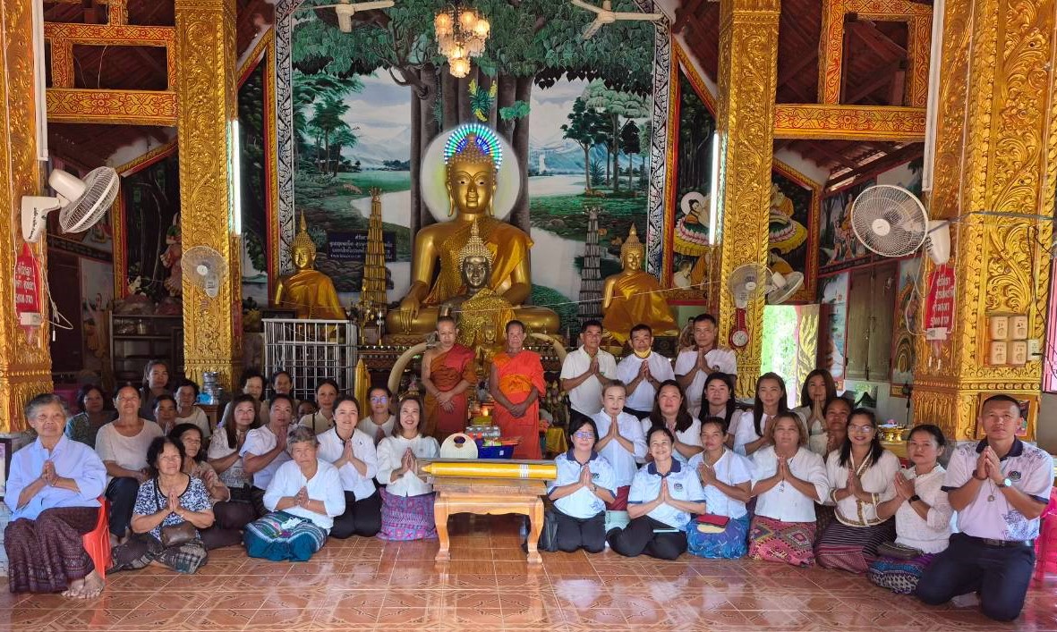 พช.พญาเม็งราย ทำบุญถวายเทียนพรรษาและจตุปัจจัย เนื่องในวันเข้าพรรษา ประจำปี พ.ศ. 2569