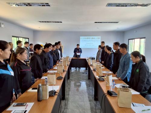 พช.พญาเม็งราย ประชุมบูรณาการขับเคลื่อนการดำเนินงานตำบลเข้มแข็งตามหลักปรัชญาของเศรษฐกิจพอเพียง