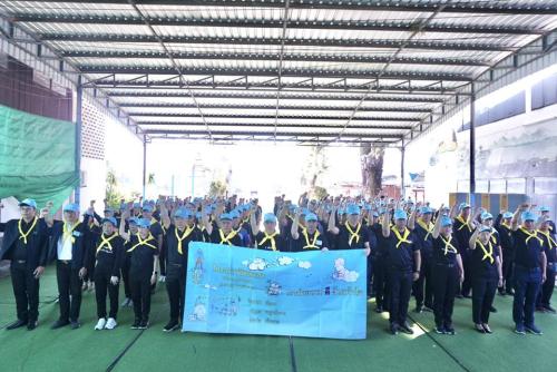 พช.พญาเม็งราย ร่วมกิจกรรมจิตอาสาพัฒนาเนื่องในวันพ่อขุนรามคำแหงมหาราช