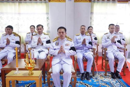 พช.พญาเม็งราย ร่วมพิธีทางศาสนาถวายเป็นพระกุศลแด่สมเด็จพระเจ้าลูกเธอ เจ้าฟ้าพัชรกิติยาภา นเรนทิราเทพยวดี กรมหลวงราชสาริณีสิริพัชร มหาวัชรราชธิดา